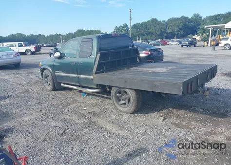 2001 Toyota Tundra Sr5 V8 из США, поврежденный, VIN 5TBBT44161S216341